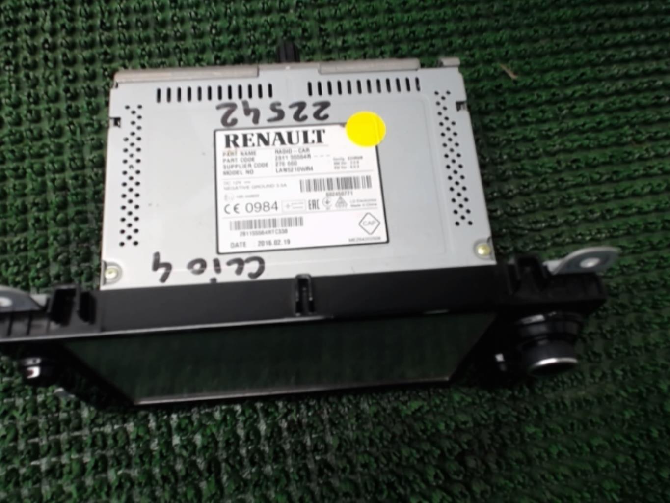 Autoradio d'origine RENAULT CLIO 4 PHASE 1 Diesel - 1