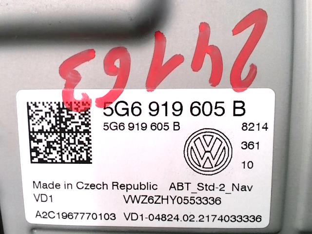 Ecran GPS VOLKSWAGEN PASSAT 7 PHASE 2 Diesel - 1