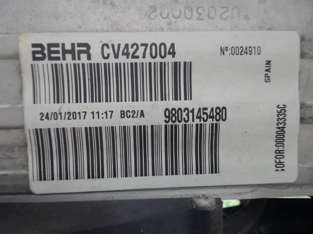 Echangeur air (Intercooler) PEUGEOT 208 1 PHASE 2 Essence - 1