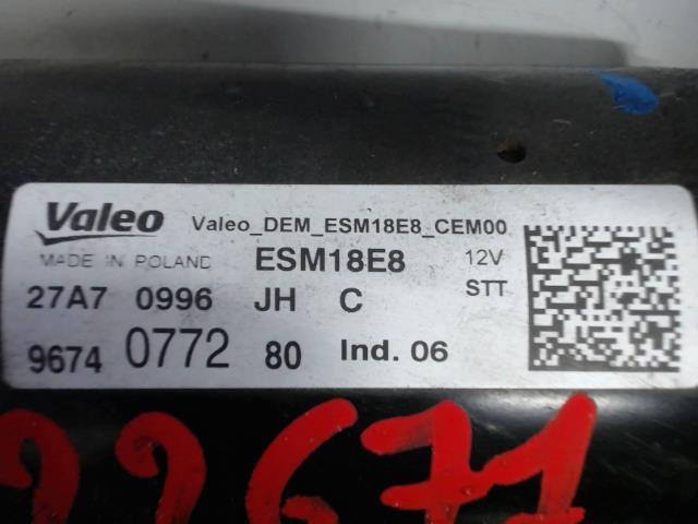 Demarreur PEUGEOT 208 1 PHASE 2 Essence - 1