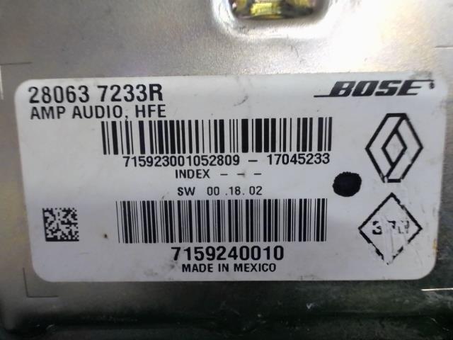 Amplificateur audio RENAULT KADJAR PHASE 1 Essence - 1