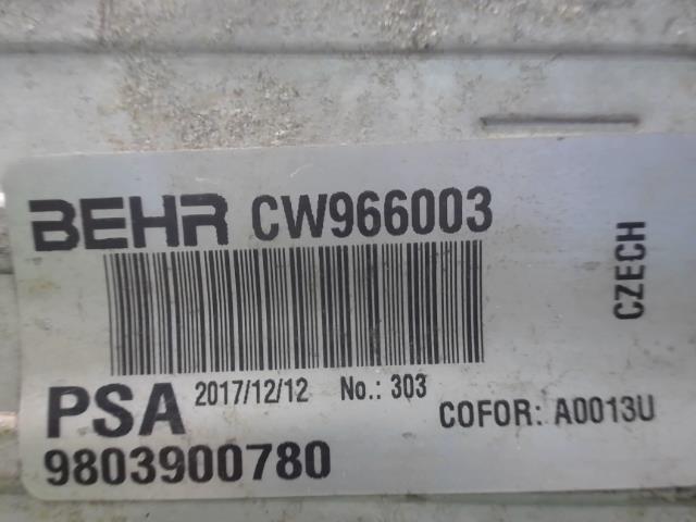 Echangeur air (Intercooler) CITROEN C3 3 PHASE 1 Diesel - 1