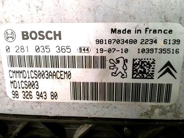 Kit de demarrage PEUGEOT 208 1 PHASE 2 Diesel - 1
