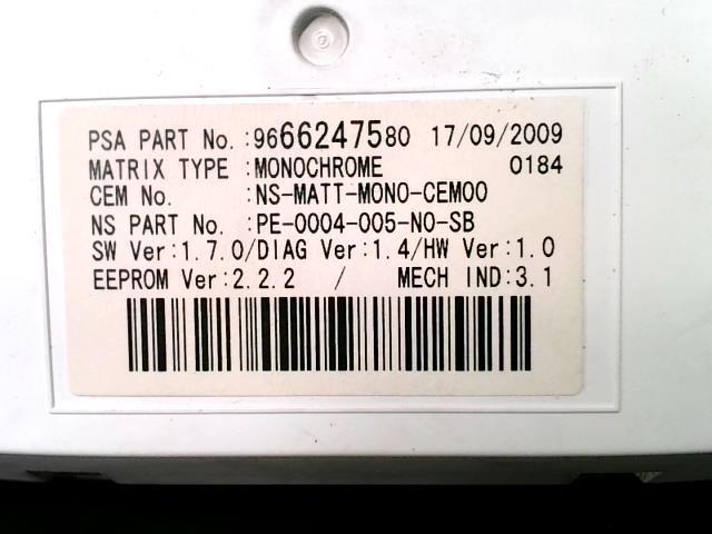 Compteur PEUGEOT 3008 1 PHASE 1 Diesel - 1