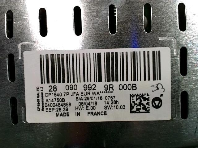 Ecran GPS RENAULT SCENIC 4 Diesel - 1