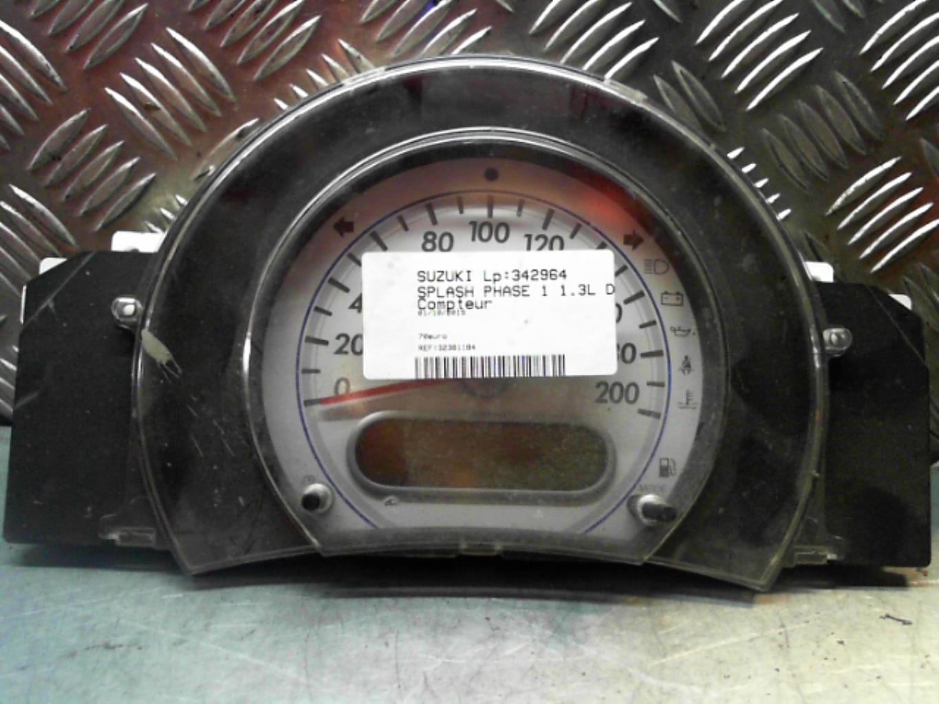Compteur SUZUKI SPLASH Diesel - 1