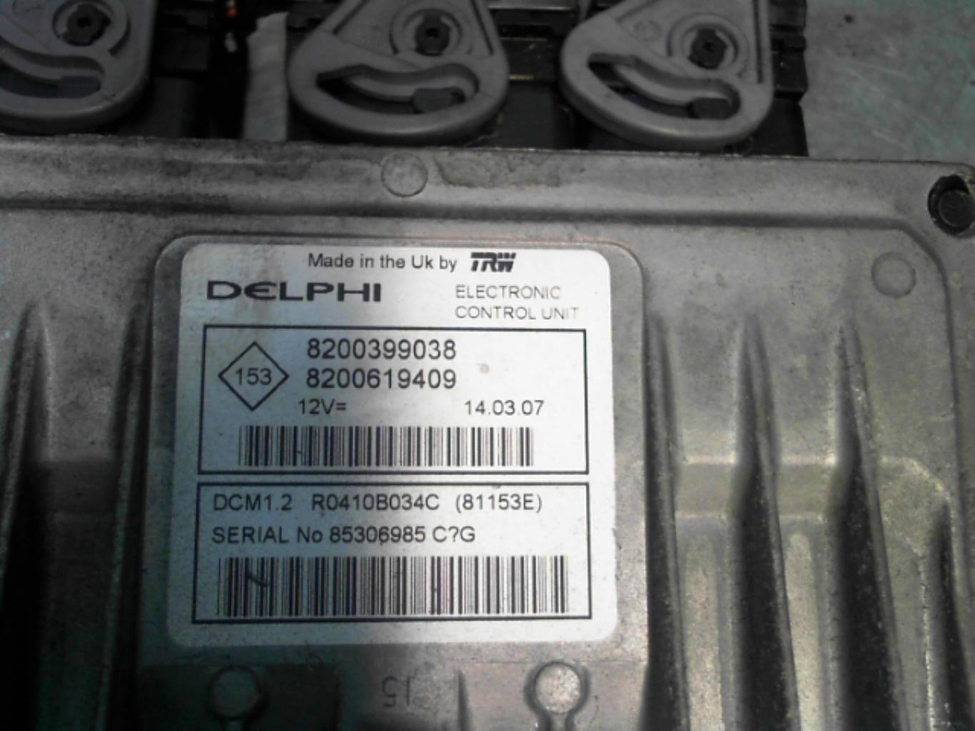 Calculateur NISSAN NOTE 1 PHASE 1 Diesel - 1