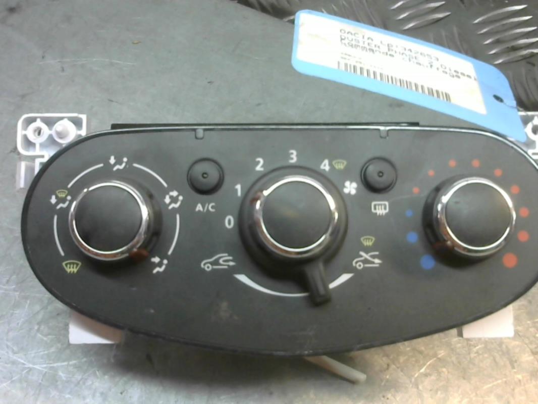 Commande chauffage DACIA DUSTER 1 PHASE 2 Diesel - 1
