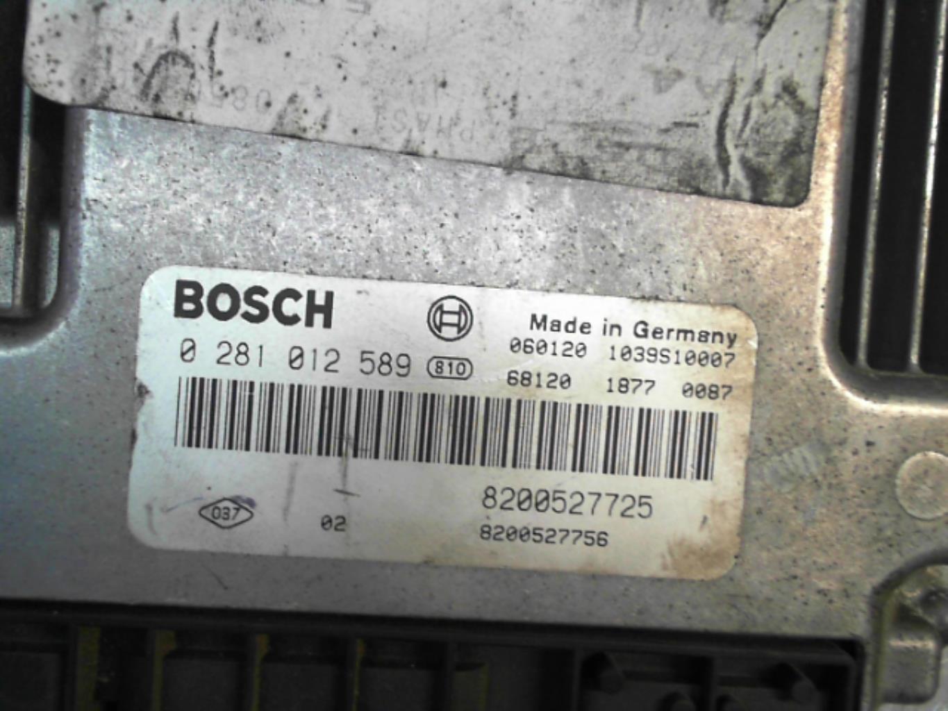 Calculateur RENAULT SCENIC 2 PHASE 1 Diesel - 1
