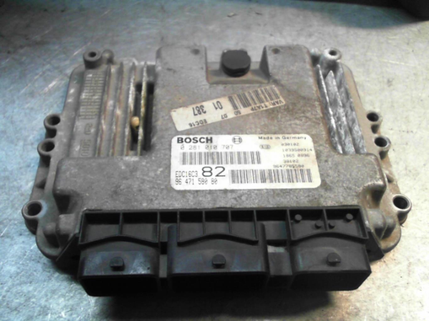 Calculateur PEUGEOT 206 PHASE 1 Diesel - 1