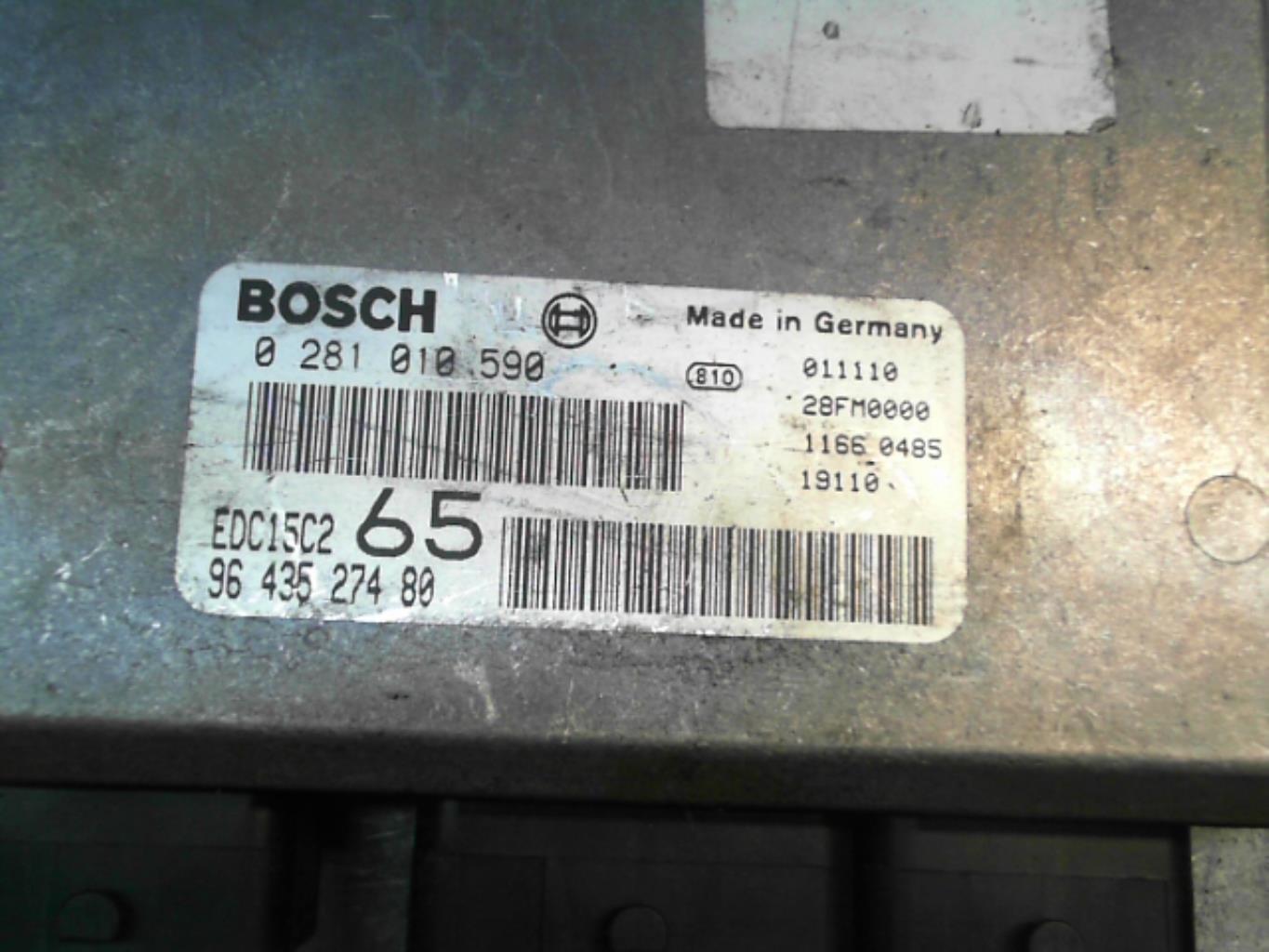 Calculateur PEUGEOT 406 PHASE 2 Diesel - 1