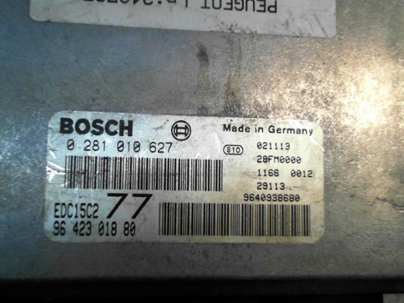 Calculateur PEUGEOT 406 PHASE 1 Diesel - 1