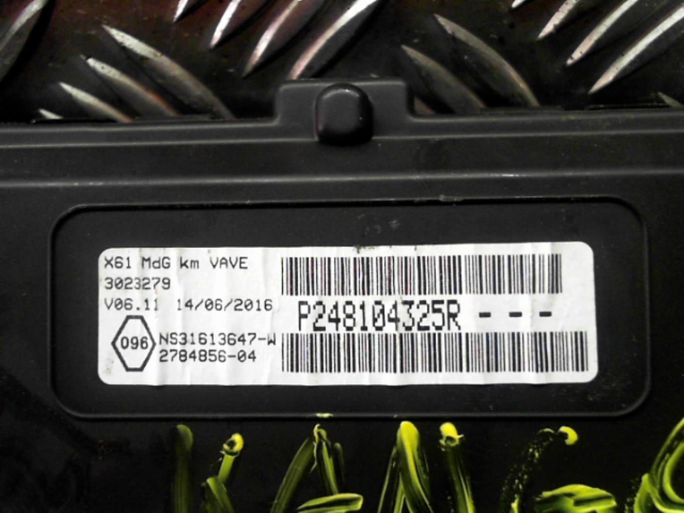 Compteur RENAULT KANGOO 2 PHASE 2 Diesel - 1