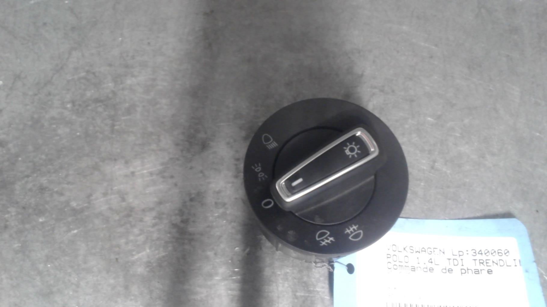 Commande de phare VOLKSWAGEN POLO 5 PHASE 2 Diesel - 1