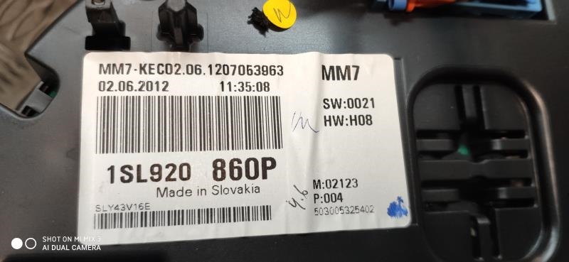 Compteur SEAT MII PHASE 1 Essence - 1