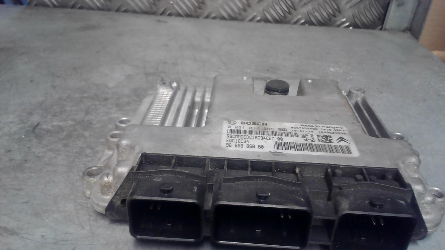 Calculateur CITROEN C3 2 PHASE 1 Diesel - 1