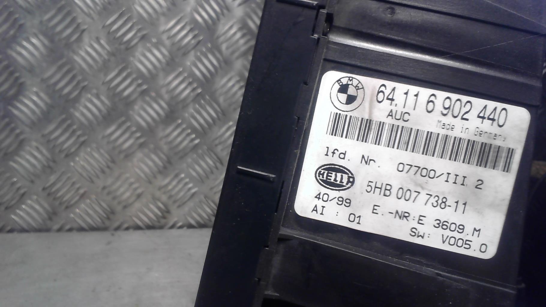 Commande chauffage BMW SERIE 3 E46 COUPE PHASE 1 Essence - 1