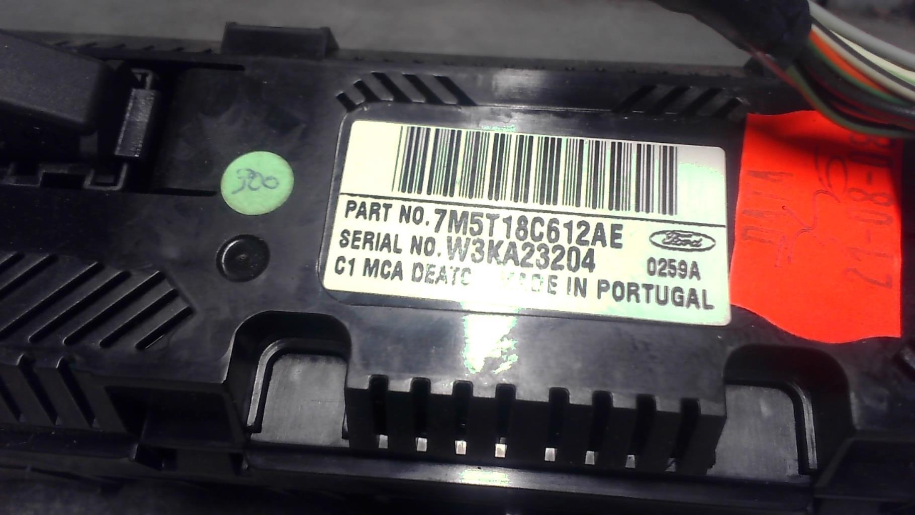 Commande chauffage FORD C-MAX 1 PHASE 2 Diesel - 1