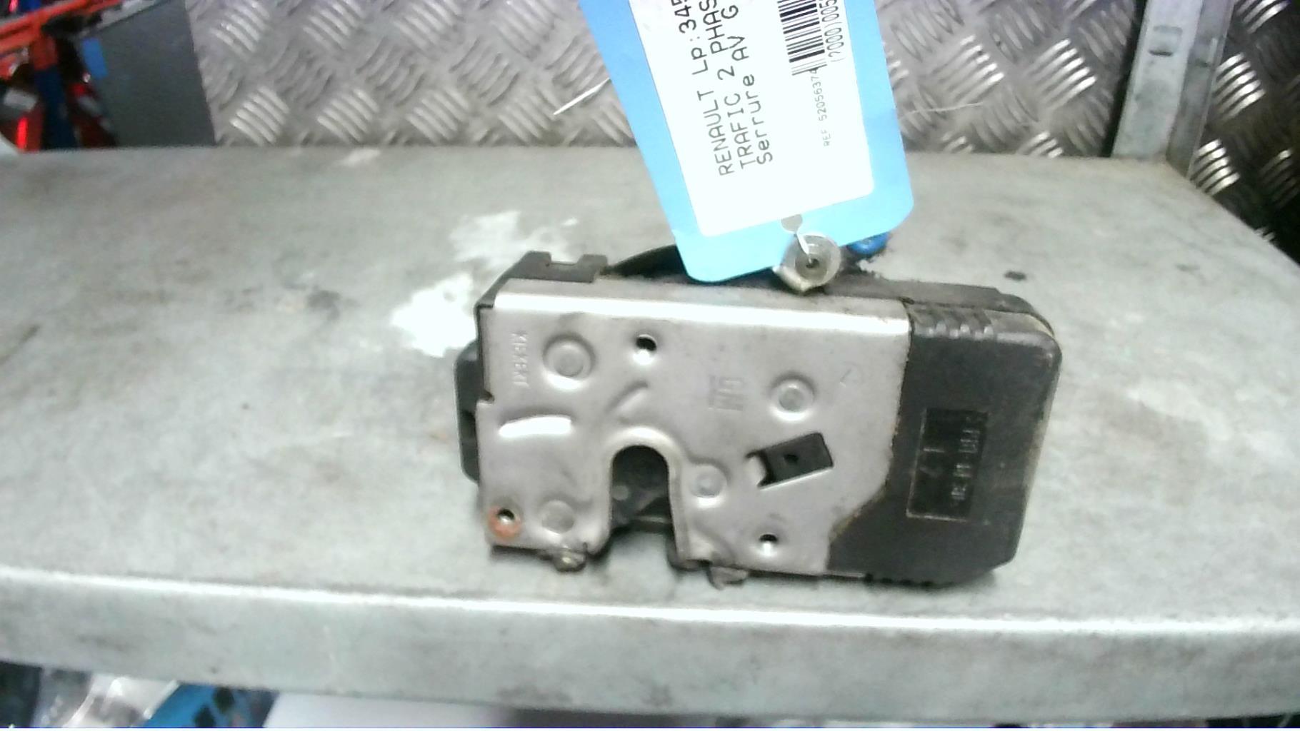 Serrure avant gauche RENAULT TRAFIC 2 PHASE 1  - 1