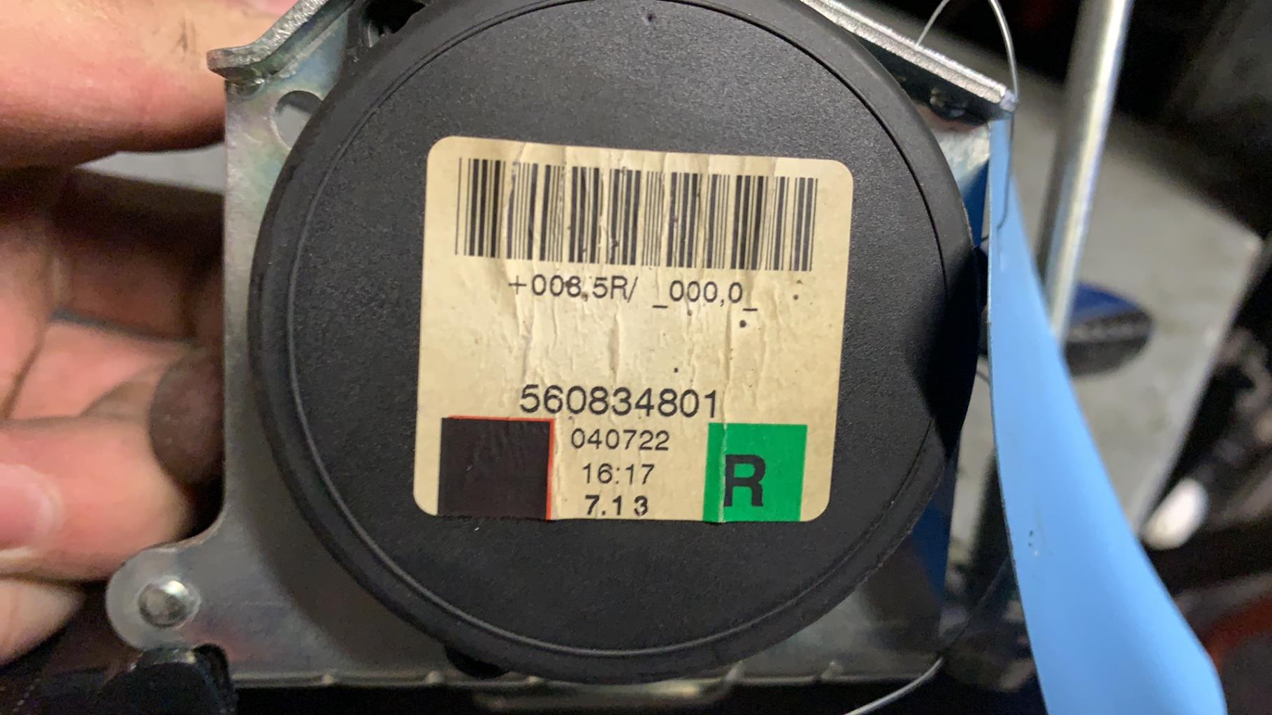 Ceinture avant droit OPEL ASTRA H PHASE 1 Diesel - 1