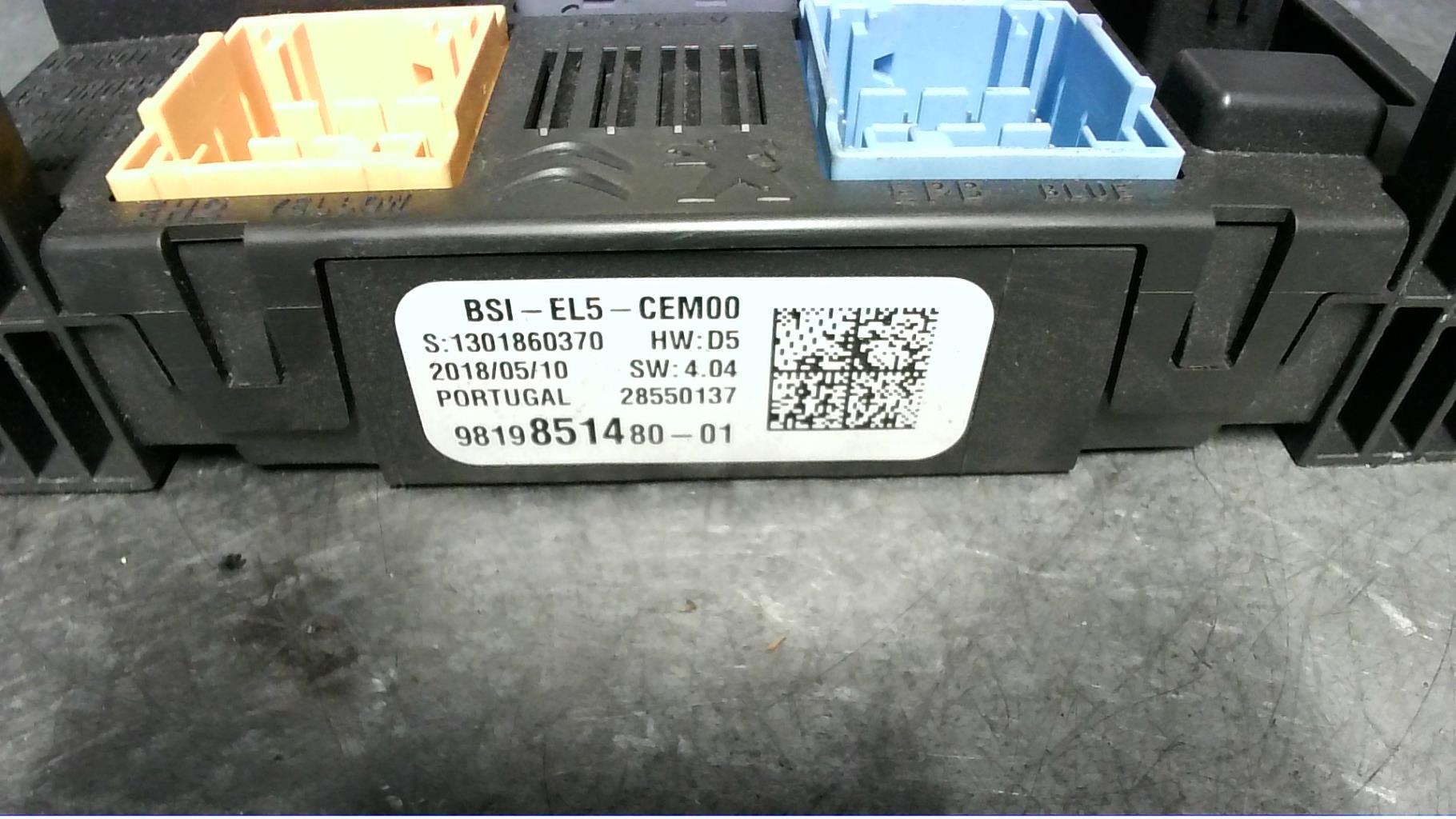 Boitier BSI CITROEN C4 SPACETOURER Diesel - 1
