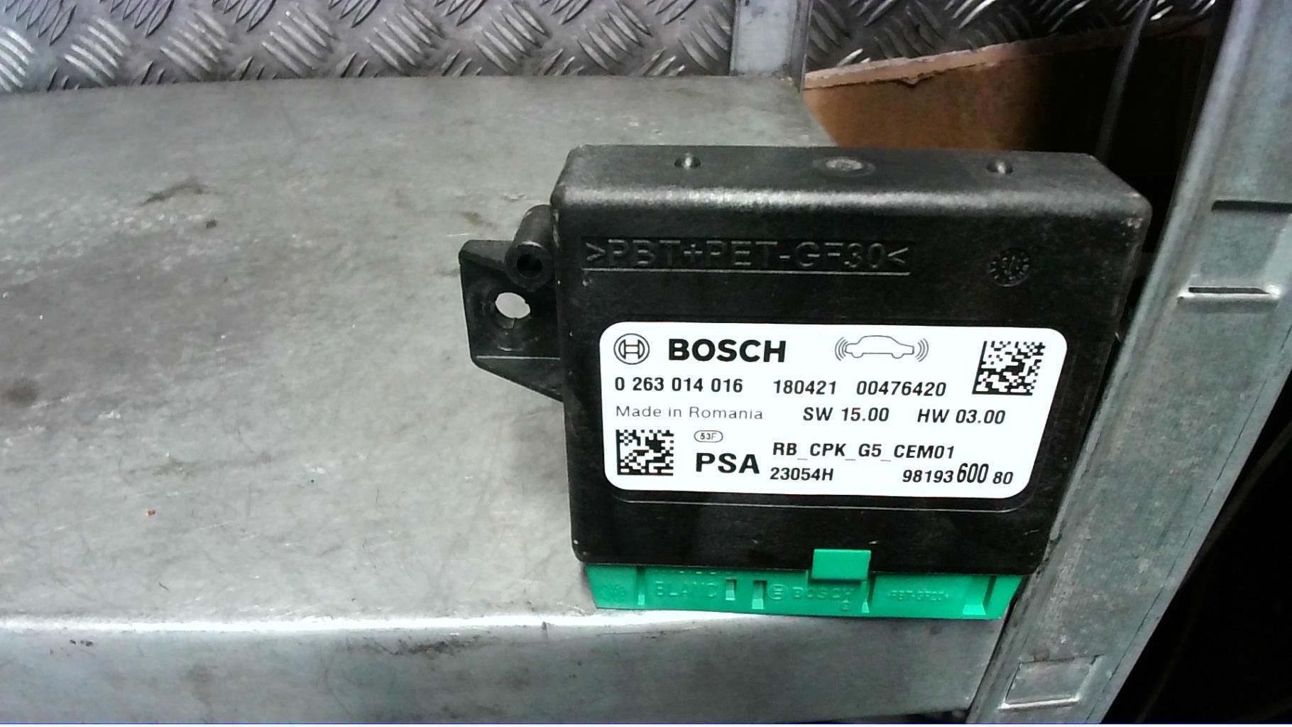 Boitier radar de recul CITROEN C4 SPACETOURER Diesel - 1