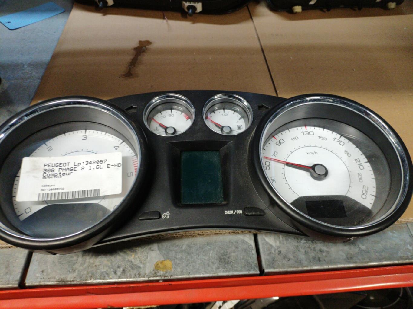 Compteur PEUGEOT 308 1 PHASE 2 Diesel - 1