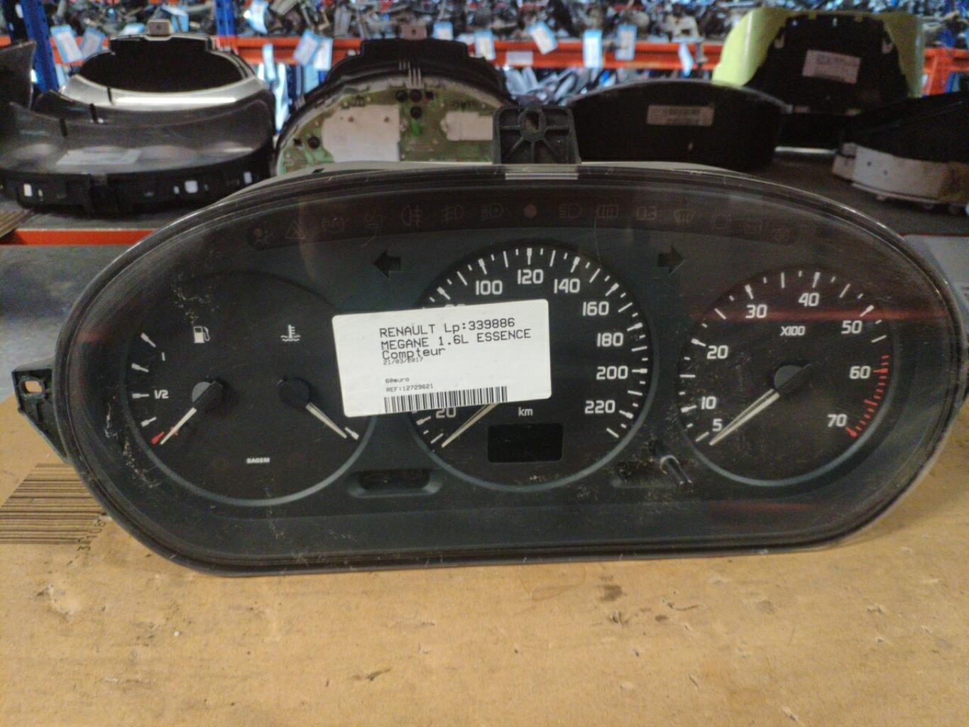 Compteur RENAULT MEGANE 1 Essence - 1