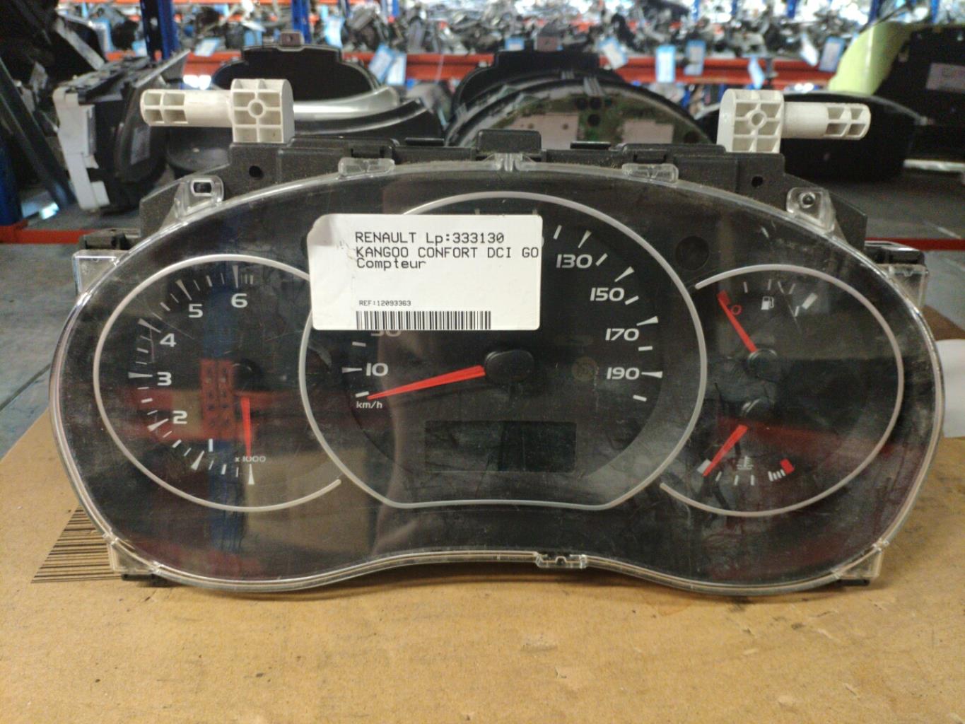 Compteur RENAULT KANGOO 2 PHASE 1 Diesel - 1