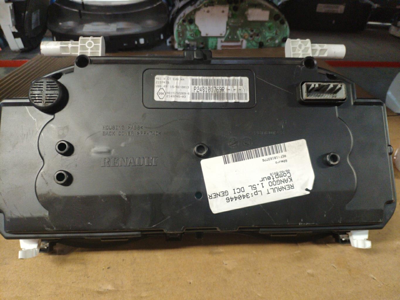 Compteur RENAULT KANGOO 2 PHASE 1 Diesel - 1