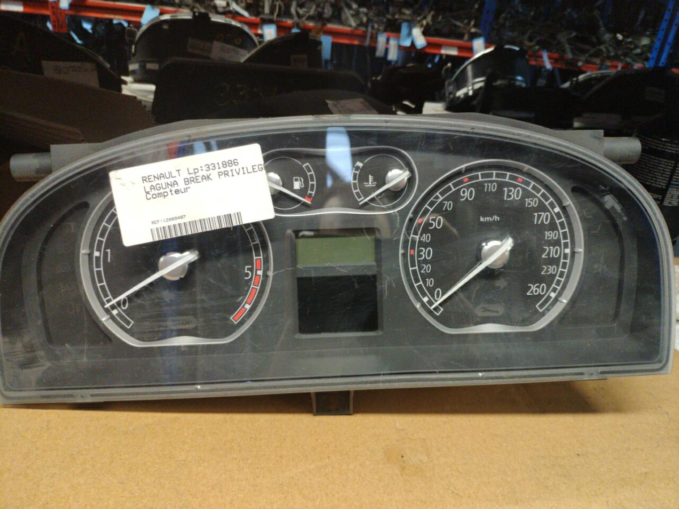 Compteur RENAULT LAGUNA 2 PHASE 2 BREAK Diesel - 1