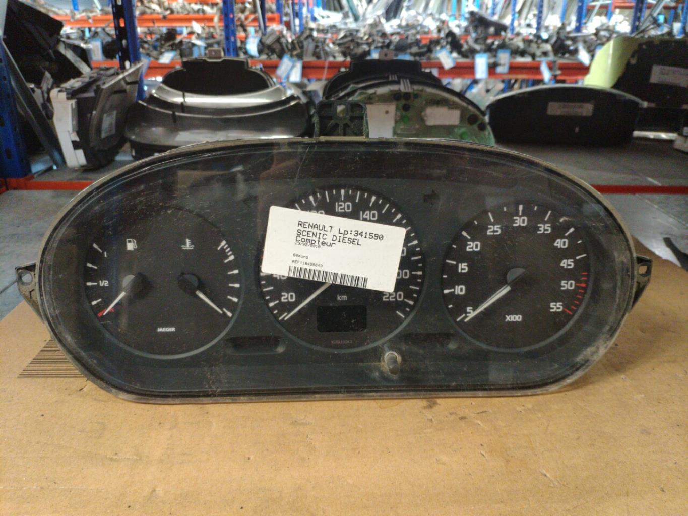 Compteur RENAULT SCENIC 1 PHASE 1 Diesel - 1