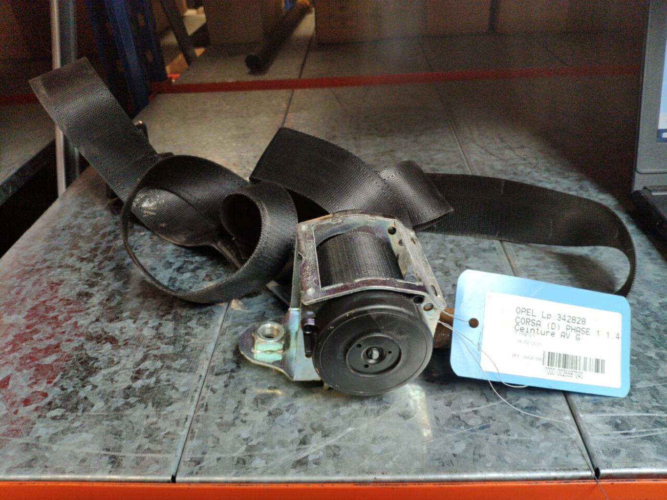 Ceinture avant gauche OPEL CORSA D PHASE 1 Essence - 1