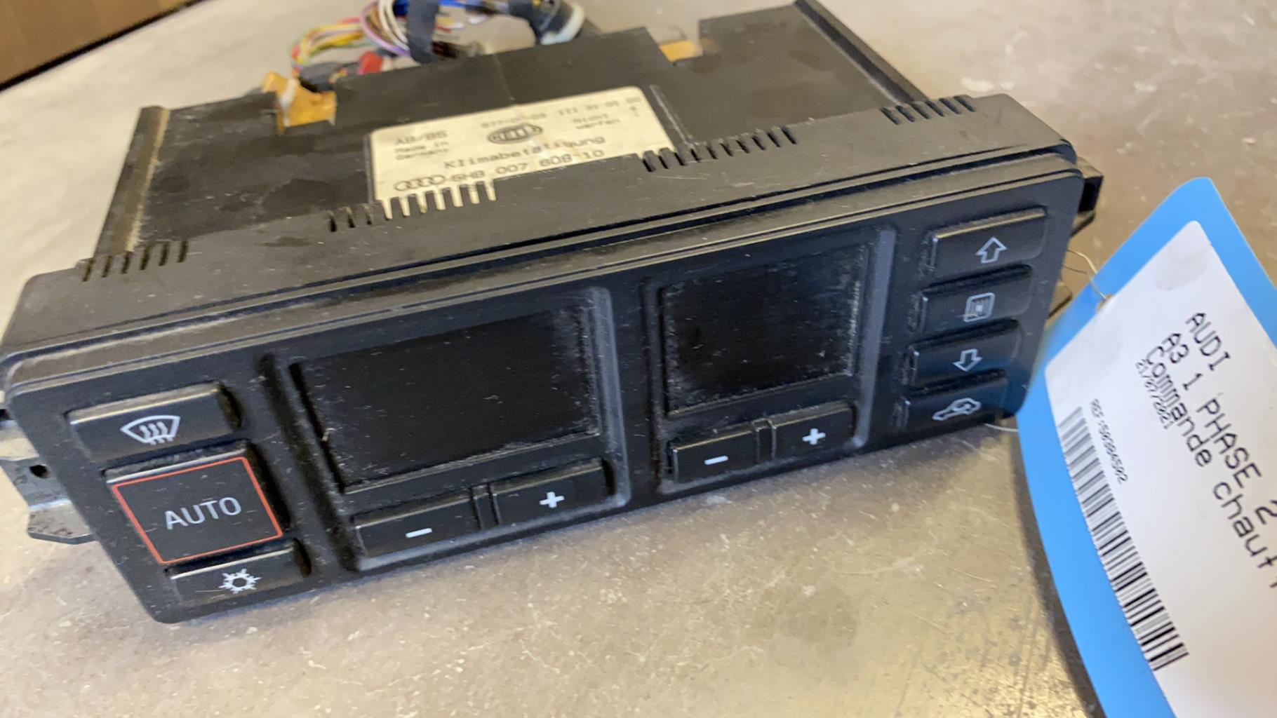 Commande chauffage AUDI A3 1 PHASE 2  - 1