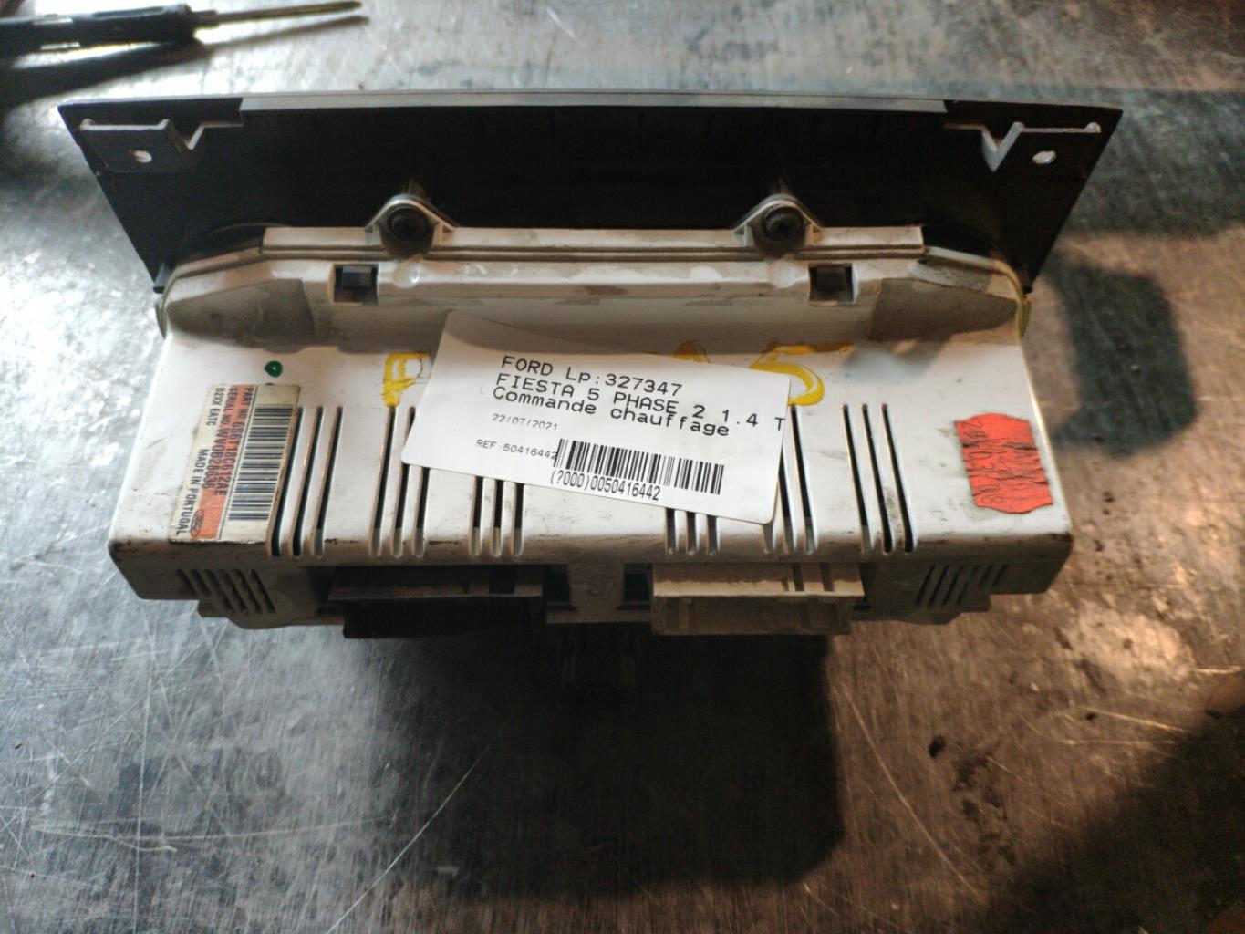 Commande chauffage FORD FIESTA 5 PHASE 2 Diesel - 1
