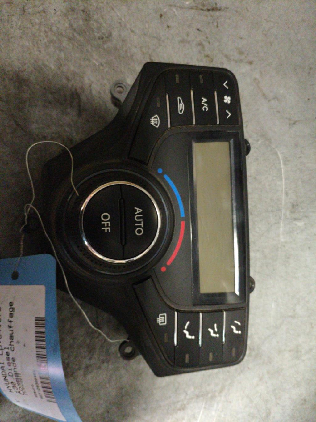 Commande chauffage HYUNDAI I 30 1 PHASE 1 Diesel - 1
