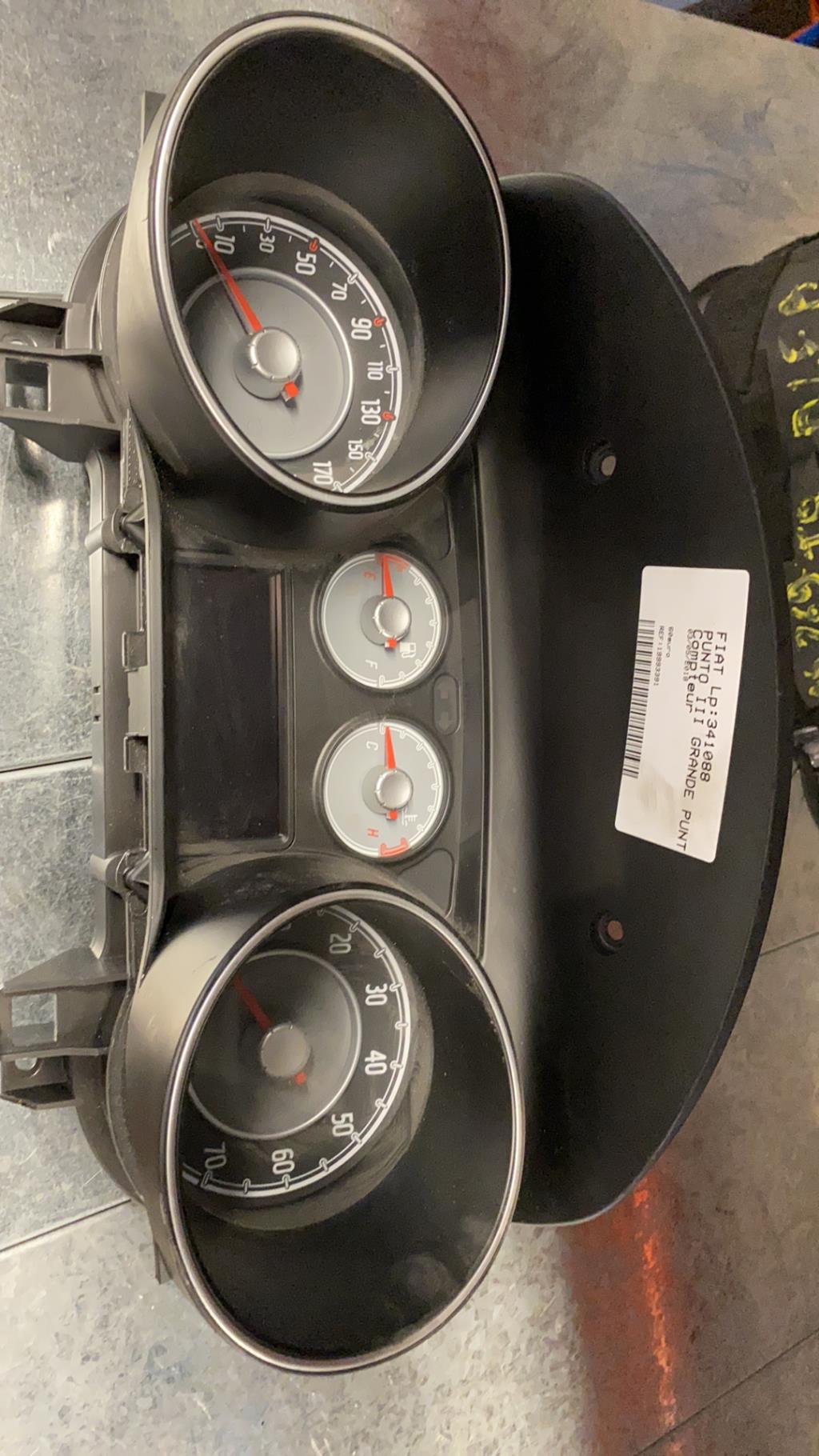 Compteur FIAT PUNTO EVO 3 Diesel - 1