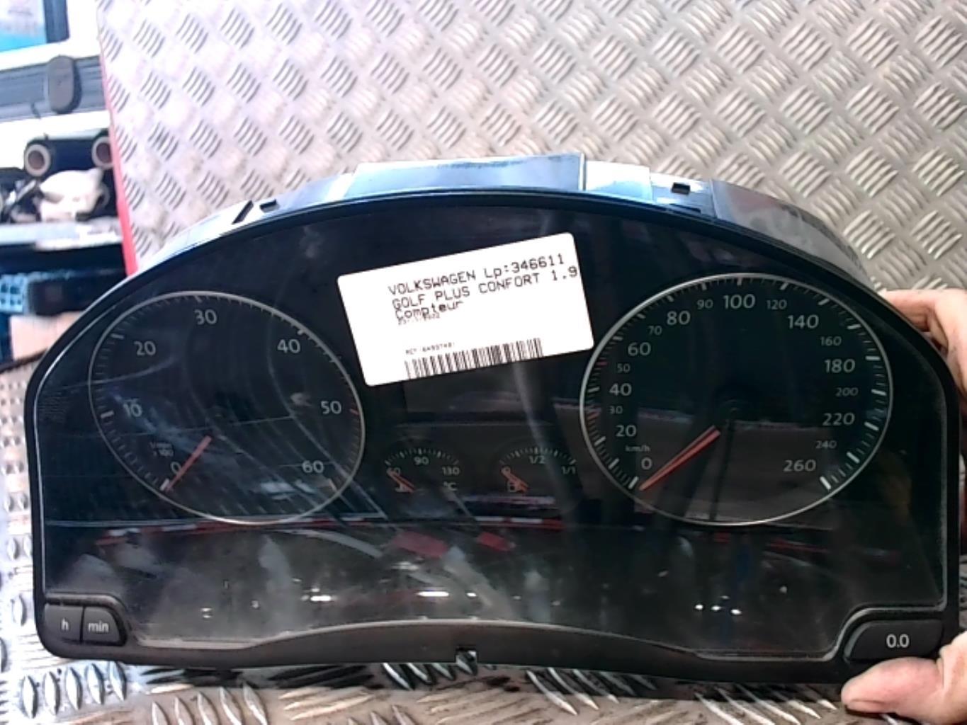 Compteur VOLKSWAGEN GOLF PLUS PHASE 1 Diesel - 1