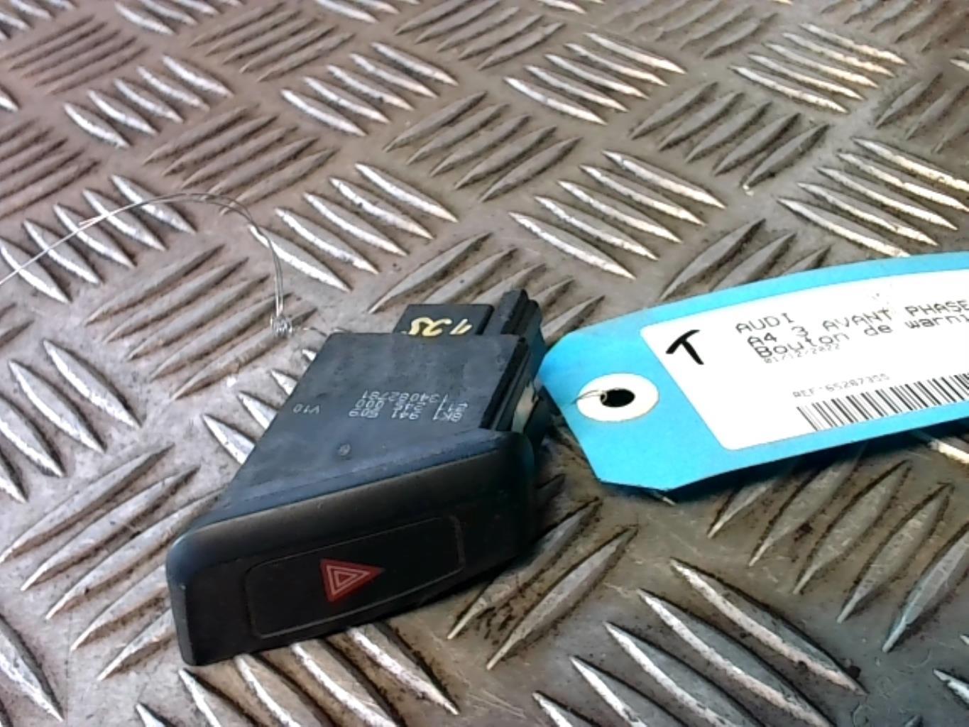 Bouton de warning AUDI A4 3 AVANT PHASE 1 BREAK Diesel - 1