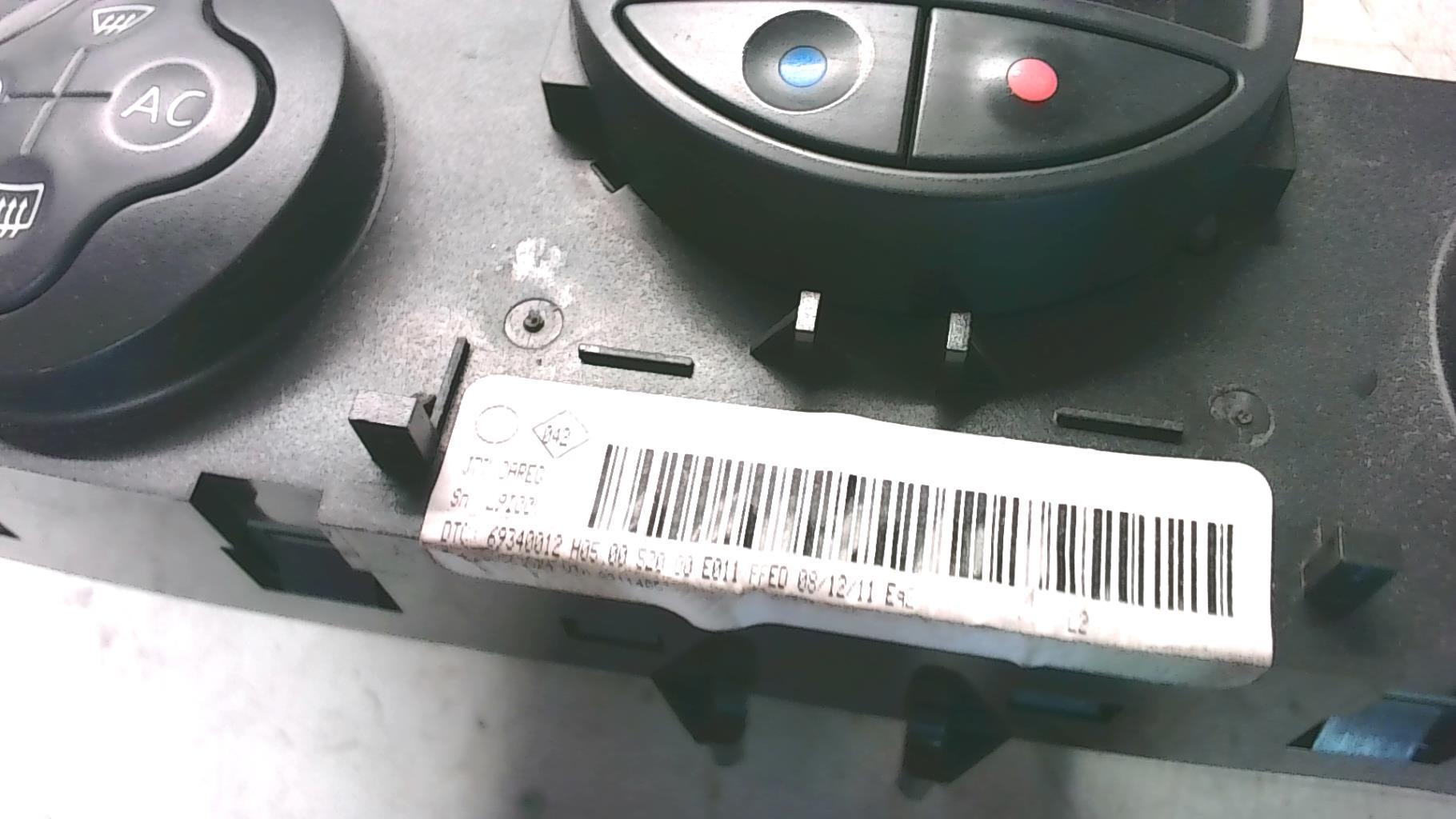 Commande chauffage RENAULT GRAND MODUS PHASE 2  - 1