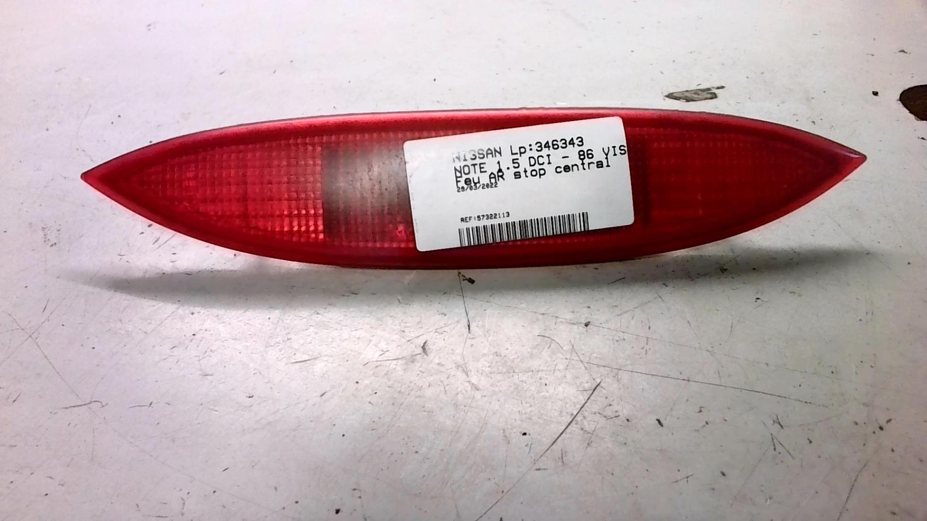 Feu arriere stop central NISSAN NOTE 1  - 1