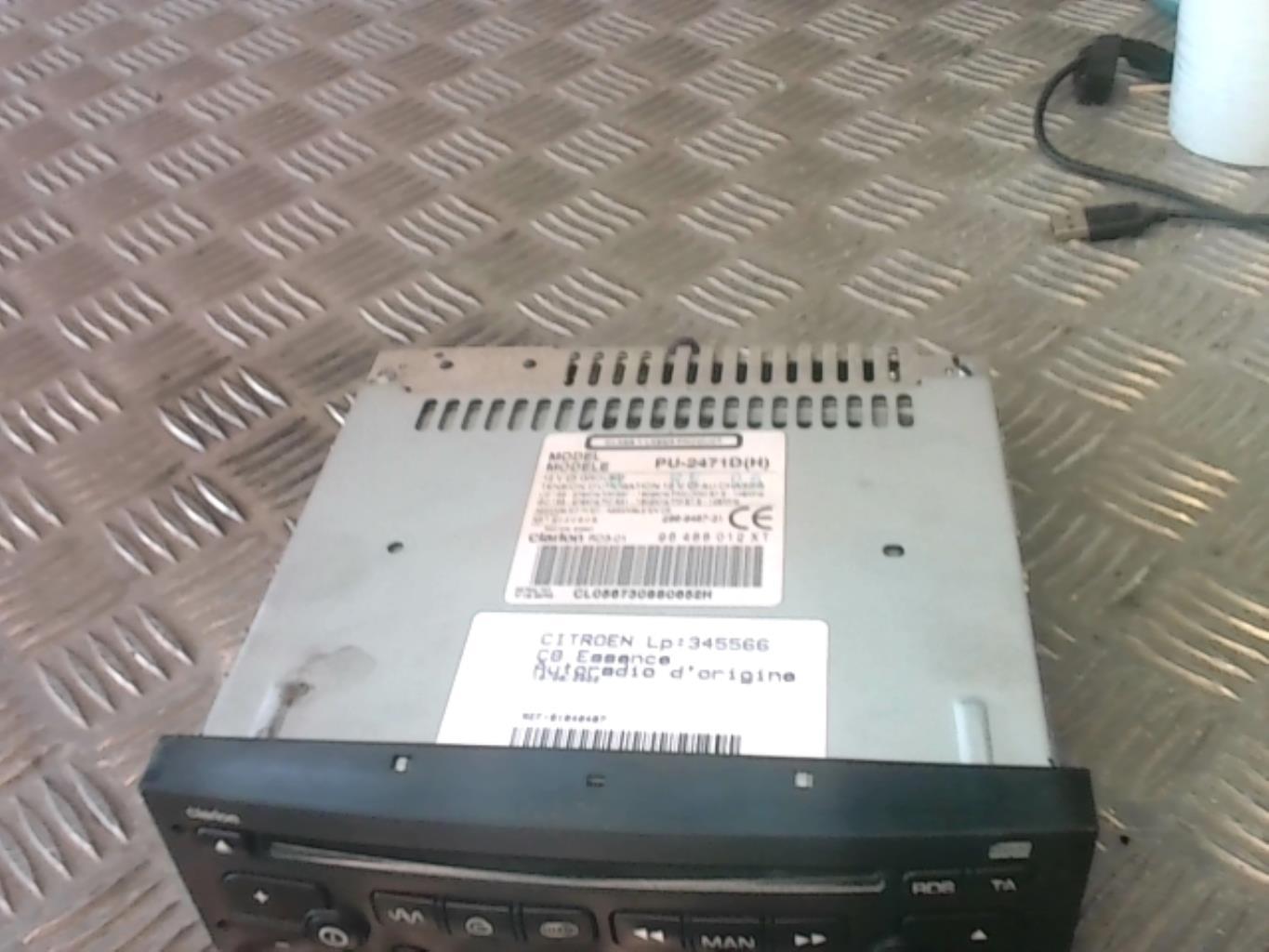 Autoradio d'origine CITROEN C8 Essence - 1