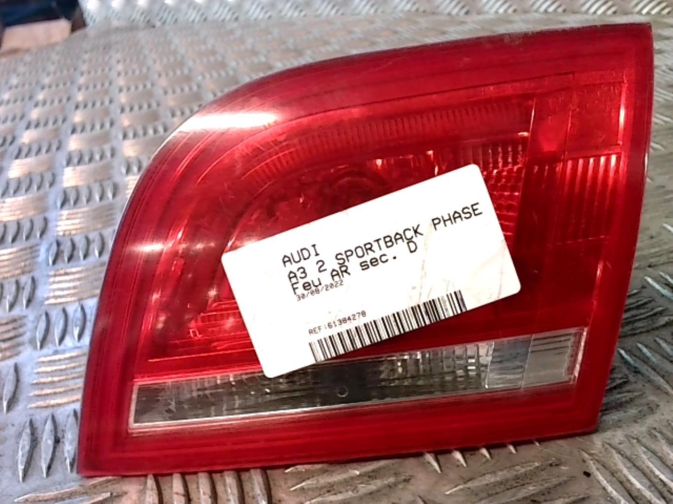 Feu arriere secondaire droit (feux) AUDI A3 2 SPORTBACK PHASE 2 Diesel - 1