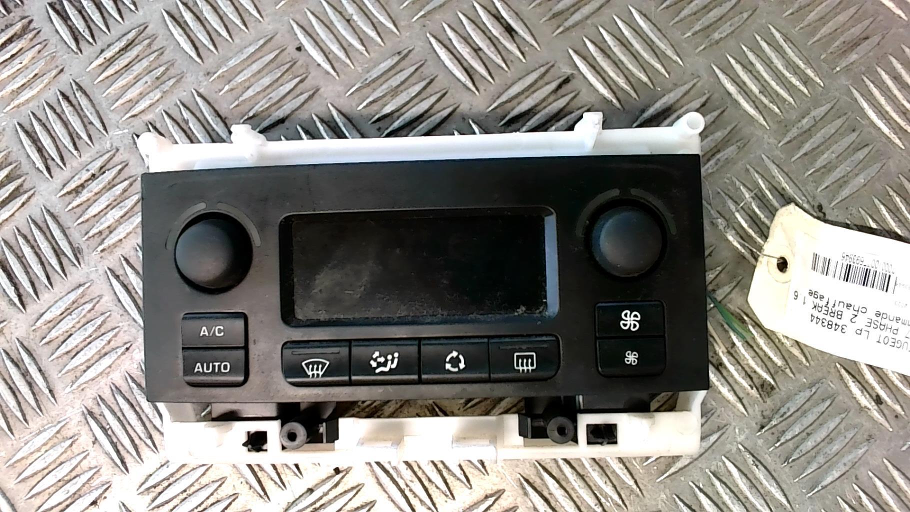 Commande chauffage PEUGEOT 307 PHASE 2 BREAK Diesel - 1