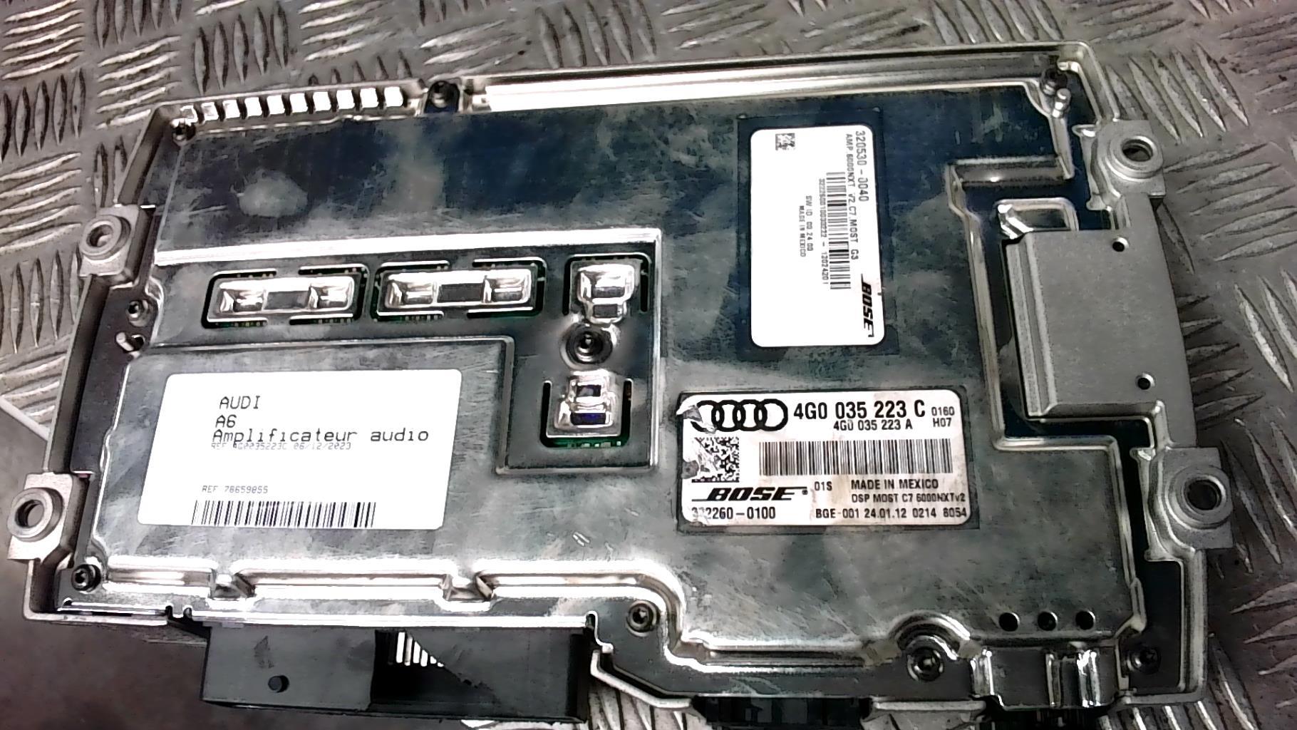 Amplificateur audio AUDI A6  - 1