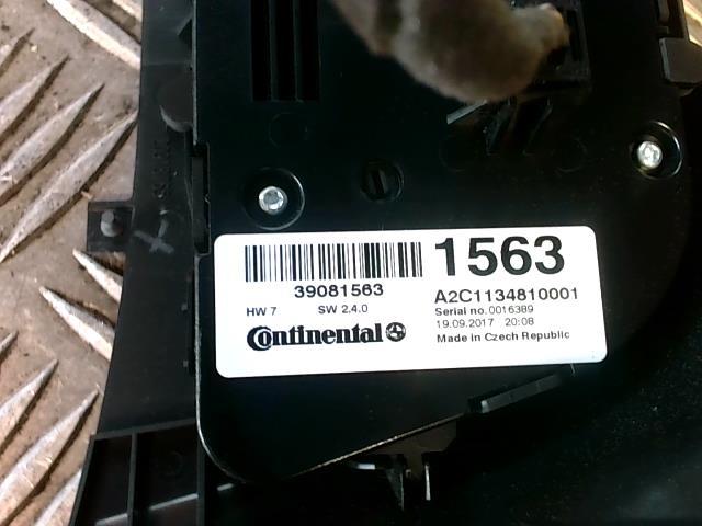 Commande chauffage OPEL ZAFIRA TOURER C PHASE 2  - 1