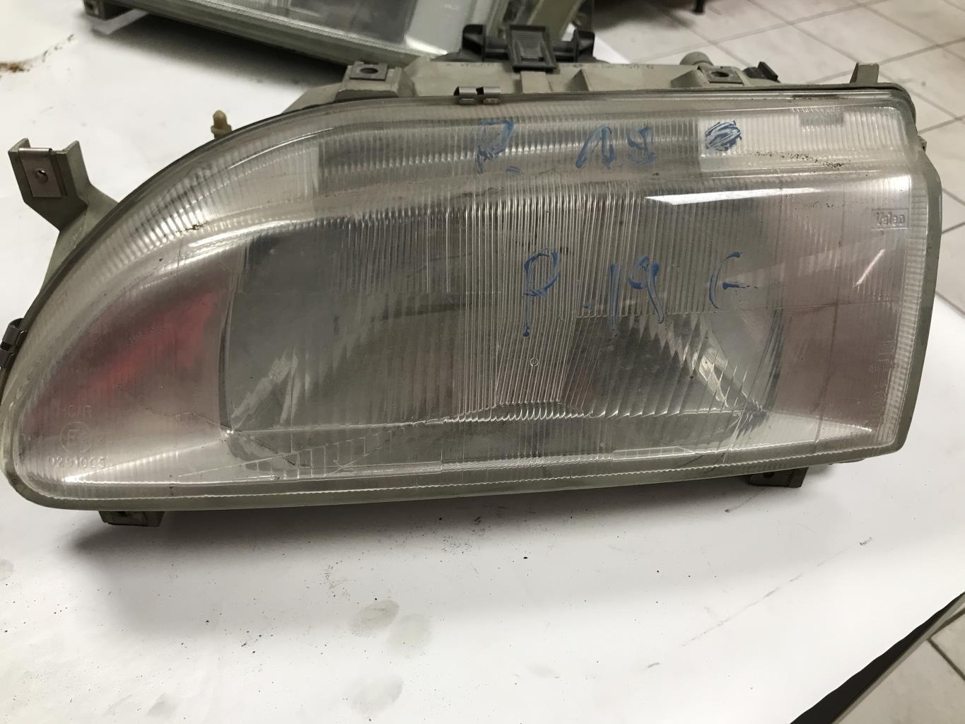 Gruppo ottico anteriore principale sinistro (luci)(faro) RENAULT R19 PHASE 2 Gasolina - 1