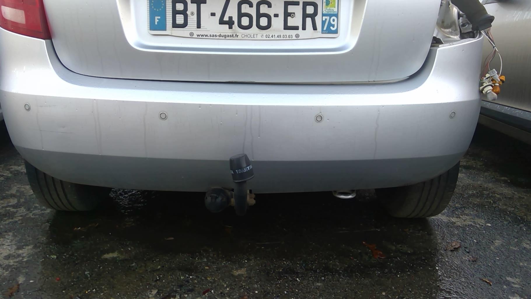 Pare choc arriere SKODA FABIA 2 PHASE 2 Diesel - 1