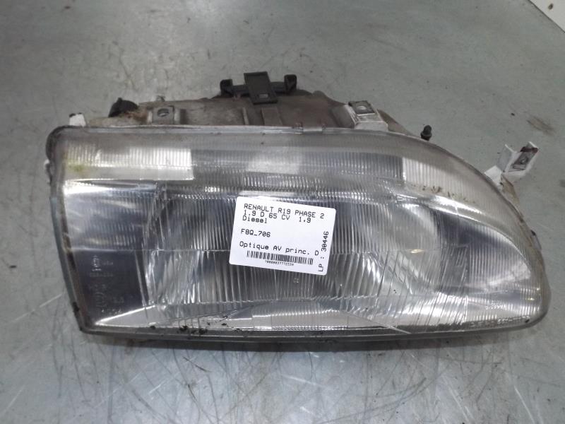 Gruppo ottico anteriore principale destro (luci)(faro) RENAULT R19 PHASE 2 Diésel - 1