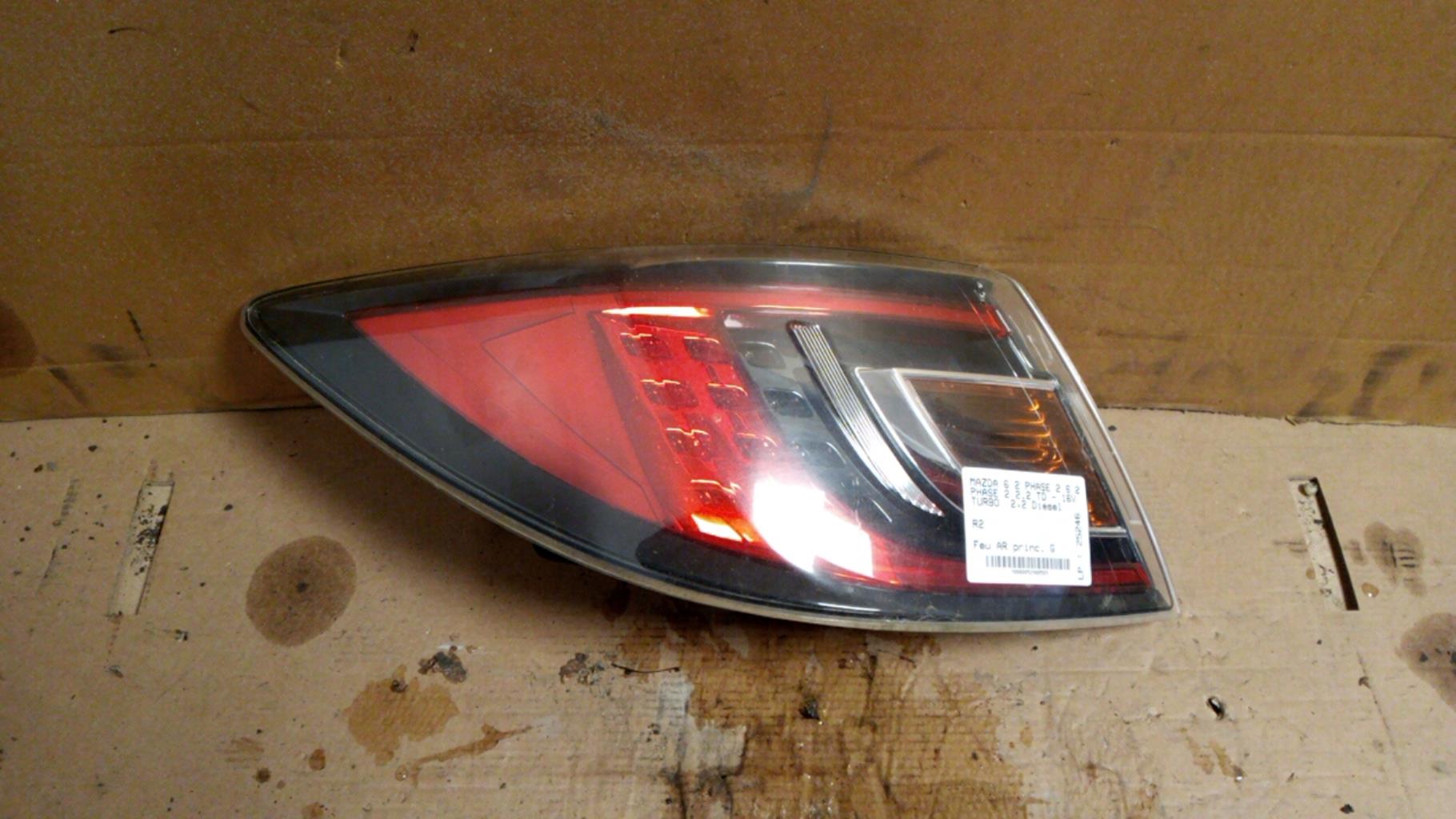 Fanale posteriore principale sinistro (luci) MAZDA 6 2 PHASE 2 Diésel - 1